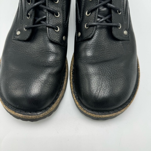 Birkenstock Bryson Black Leather Boot Lace Up Mens Size EU 44 US 11-11.5 - Picture 3 of 12